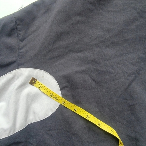 ❌️SOLD❌️ Burberry Golf Nova Check Womens Sz SMALL Black White Full Zip Jacket - Picture 10 of 11